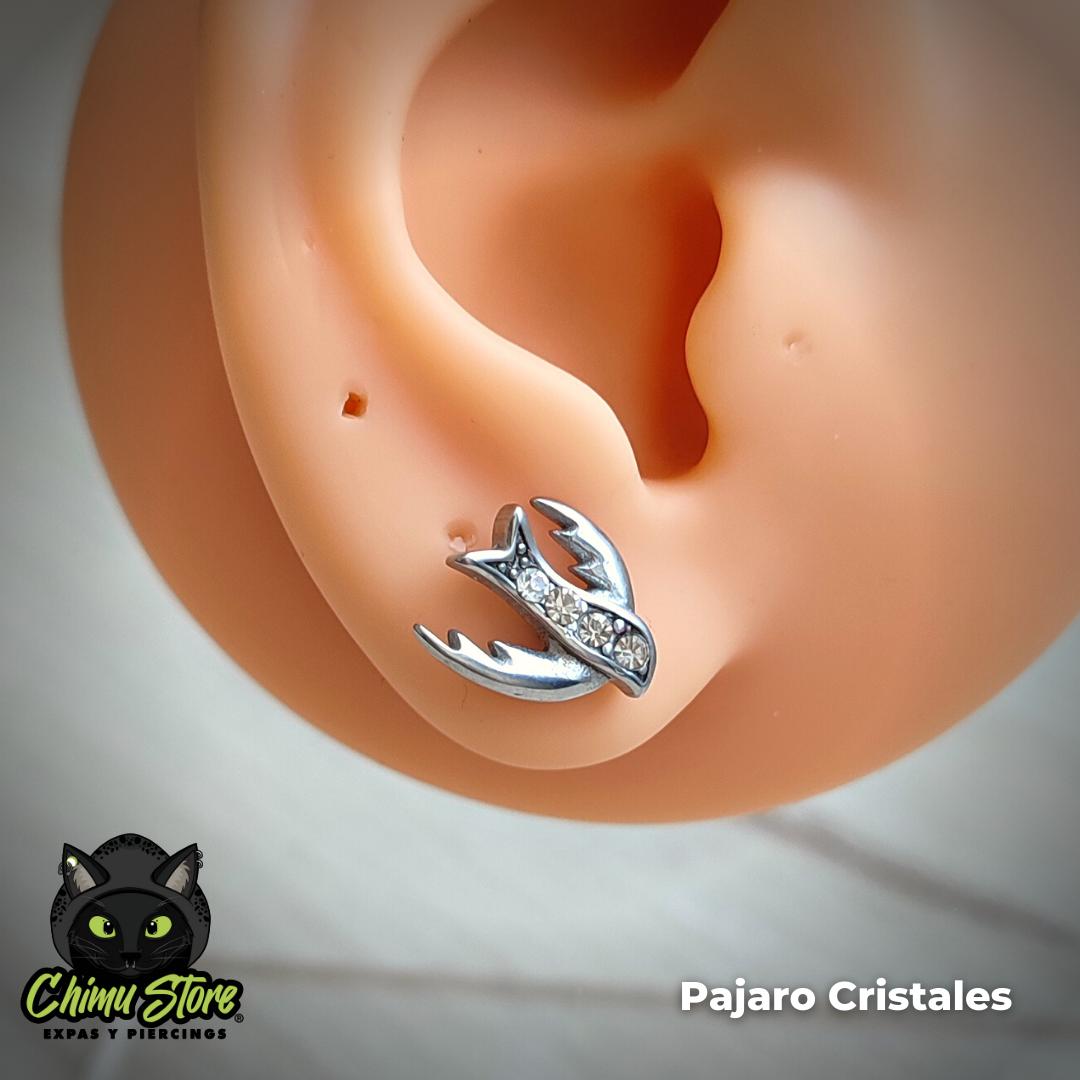 Piercing Acero Inoxidable - Diseños Animales (1,2mm;6mm) (16G)