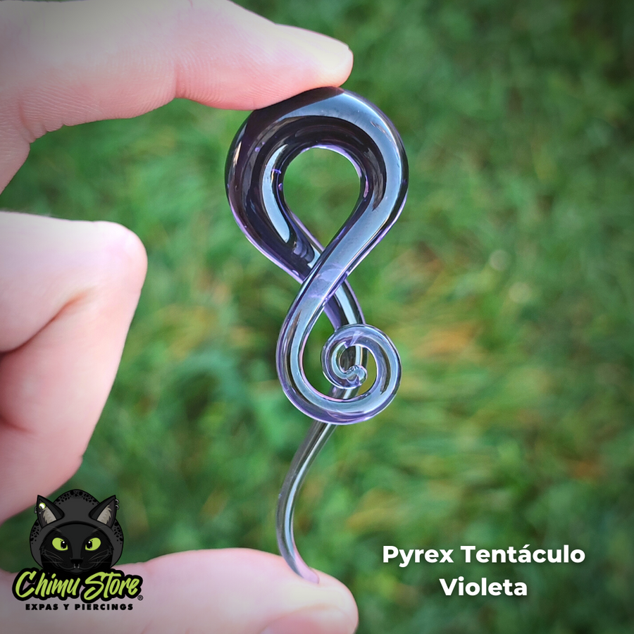 REP Expansor Pyrex - Tentáculo Violeta (7mm a 12mm)