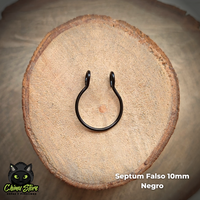 Septum Falso Acero Inoxidable - Tamaño 10mm (16G)