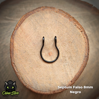 REP Septum Falso Acero Inoxidable - Tamaño 8mm (16G)