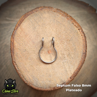 REP Septum Falso Acero Inoxidable - Tamaño 8mm (16G)