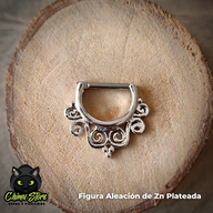 Septum Barra de Titanio G23 - Tribal 6 Onditas (1,2mm;16G)