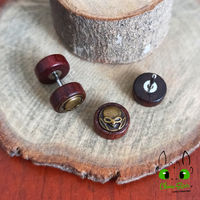 Simulador Acero Inoxidable - Madera Diseños 10mm (1,2mm;6mm) (16G)