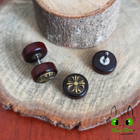 Simulador Acero Inoxidable - Madera Diseños 10mm (1,2mm;6mm) (16G)