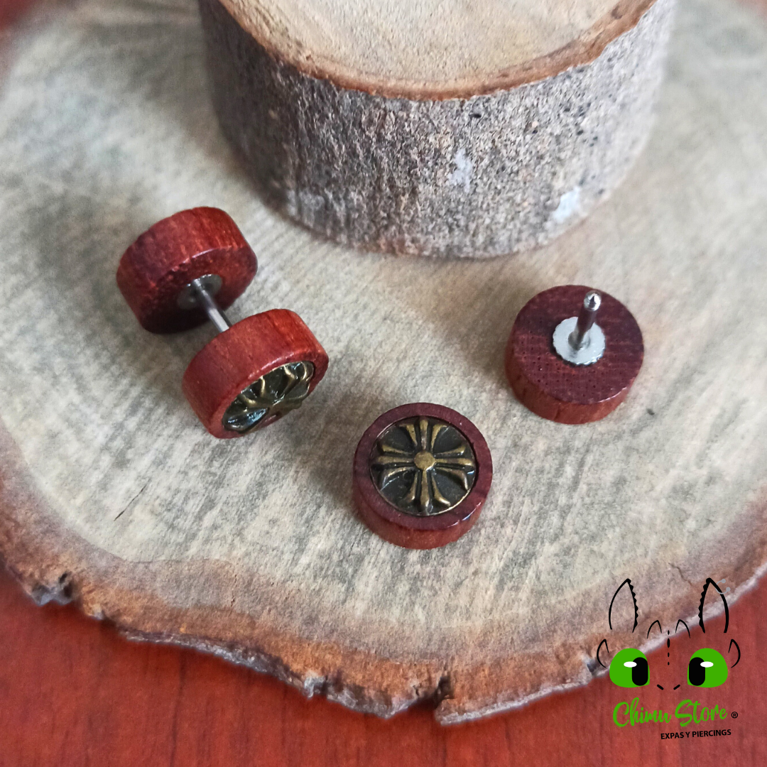 Simulador Acero Inoxidable - Madera Diseños 10mm (1,2mm;6mm) (16G)