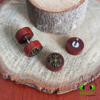 Simulador Acero Inoxidable - Madera Diseños 10mm (1,2mm;6mm) (16G)