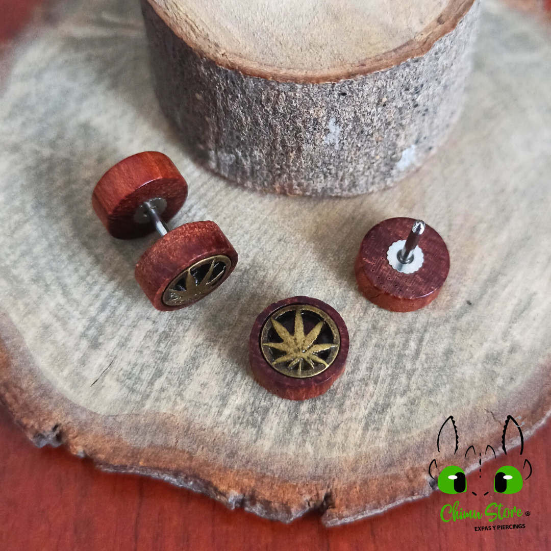 Simulador Acero Inoxidable - Madera Diseños 10mm (1,2mm;6mm) (16G)