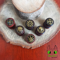 Simulador Acero Inoxidable - Madera Diseños 10mm (1,2mm;6mm) (16G)